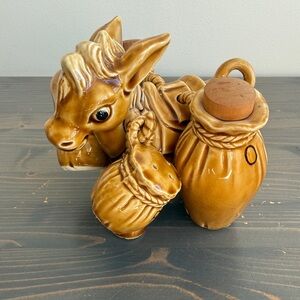Vintage ceramic condiment donkey 🫏
